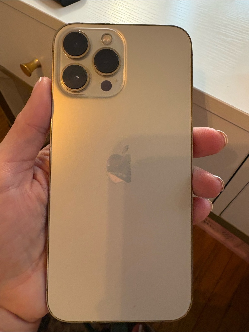 Apple iPhone 13 Pro  Max Gold - Premium Finish works perfectly 256gb